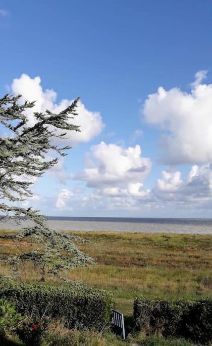 Vue Mer Pour Une Escale En Baie Du Mt-St-Michel Cherrueix Exterior foto